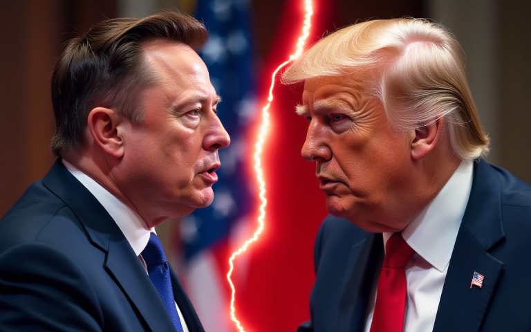 What a war with President Trump could cost Elon Musk’s business empire