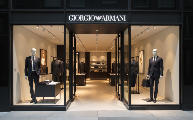 Armani Group reports sales decline hit by luxury industry slowdown