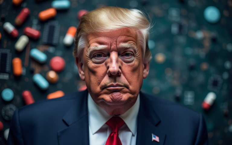 Trump’s tariff gamble on chips and drugs could change everything