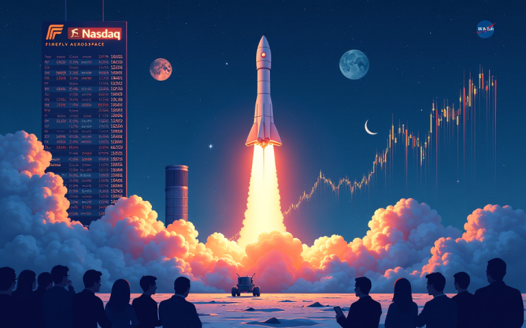 Firefly Aerospace surges over 50% in Nasdaq debut, valued near $10B