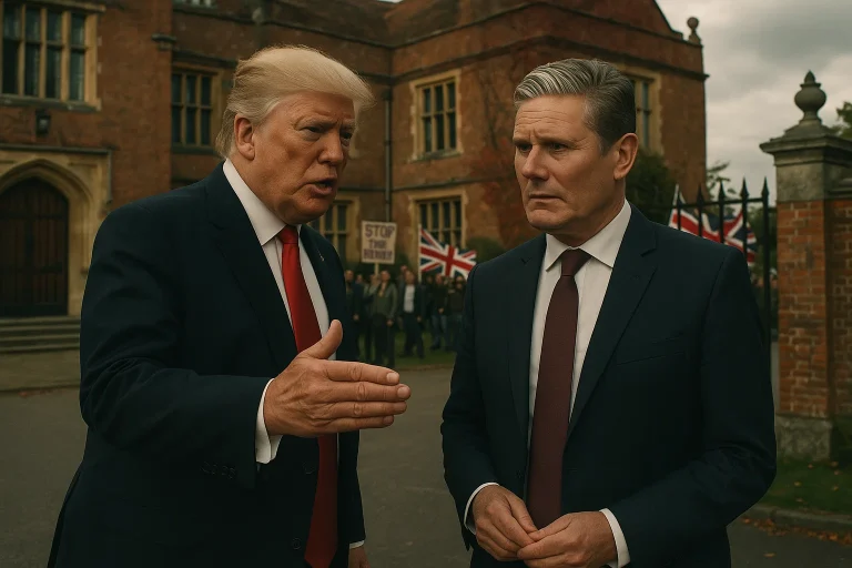 Trump to Starmer: Illegal migration threatens UK security, use military if needed