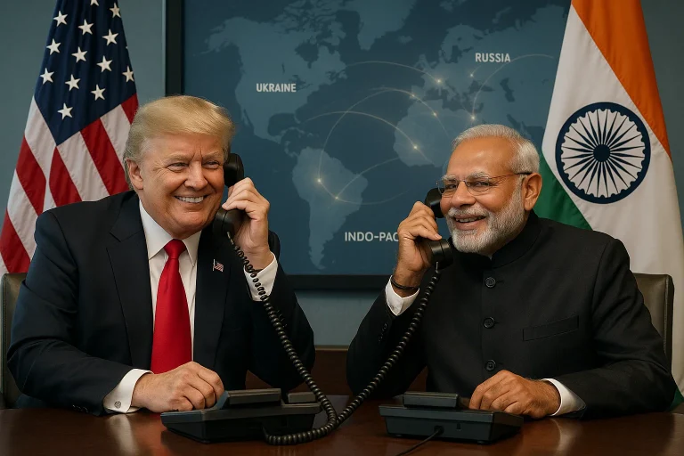 Trump dials India’s PM Modi, thanks him for support in Ukraine war