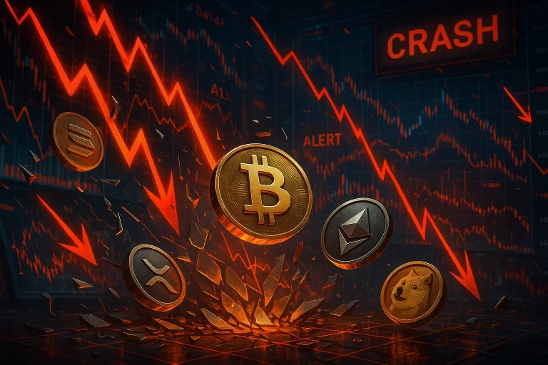 Crypto crash today: why are altcoins like Uniswap, WLFI, Pepe Coin going down?