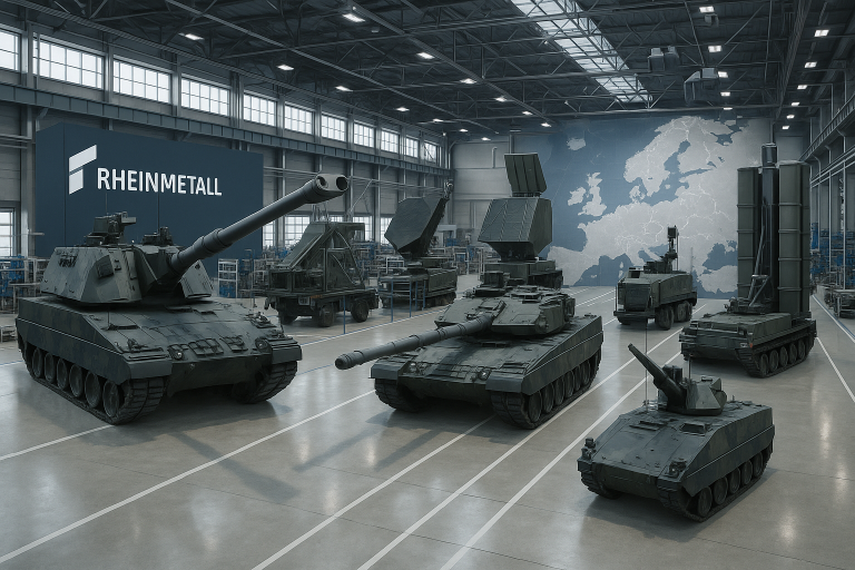 Rheinmetall share price wavers as it seeks to challenge Elon Musk’s Starlink