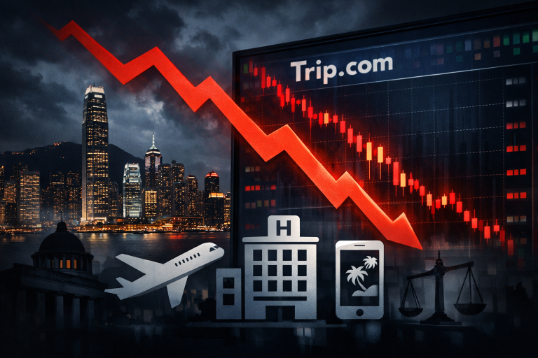 Trip.com shares tumble after China launches antitrust probe into travel giant
