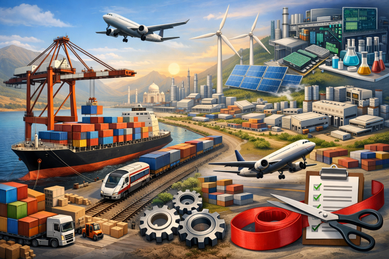 India plans manufacturing push to triple exports by 2035