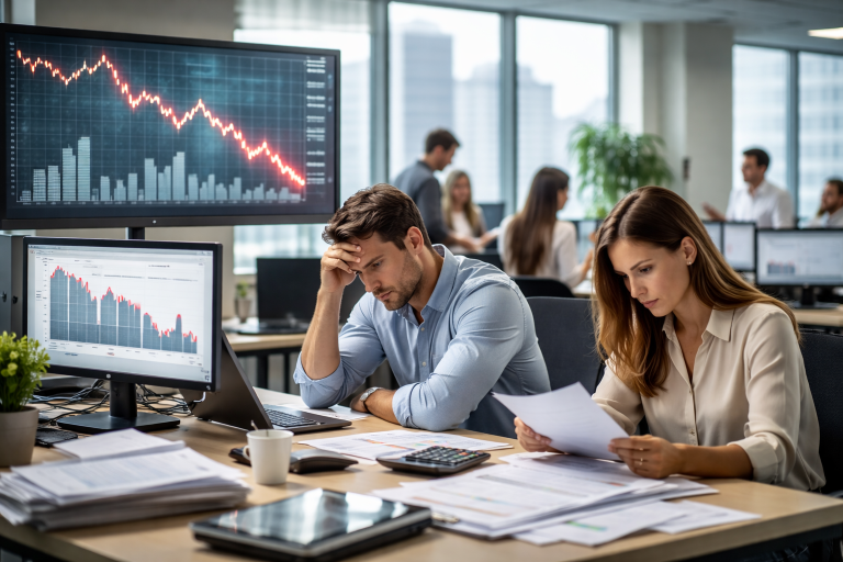 US services growth slows to weakest pace since April as demand and hiring falter