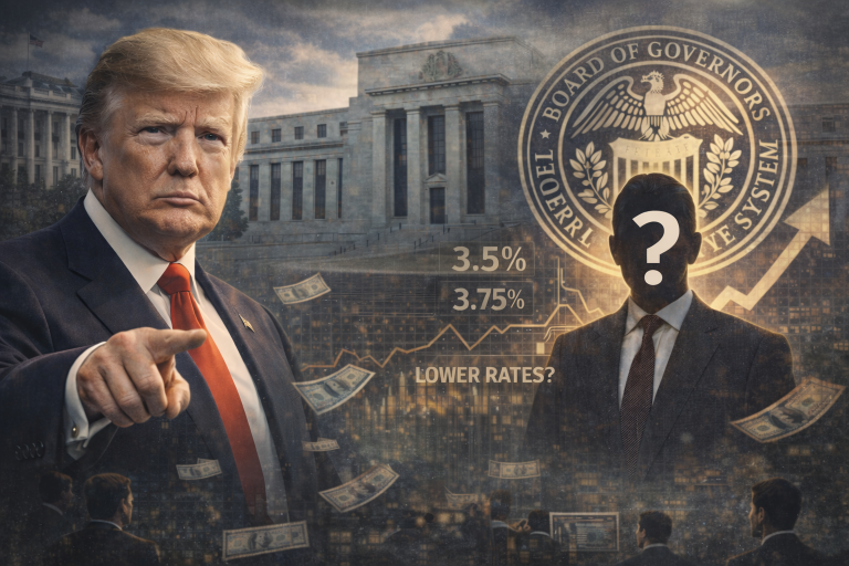 Bitcoin price sinks as Kevin Warsh Fed Chair odds surge on Kalshi, Polymarket