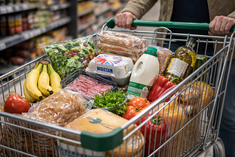 UK grocery inflation rises as seasonal spending jumps