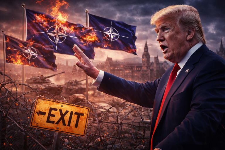 What a US exit from “paper tiger” NATO would cost the global economy?