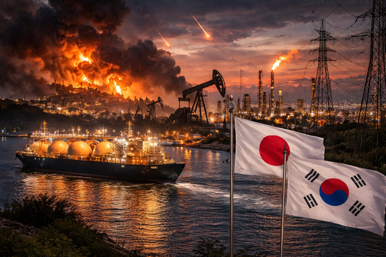 Mideast conflict splits power markets; Japan, Korea most exposed