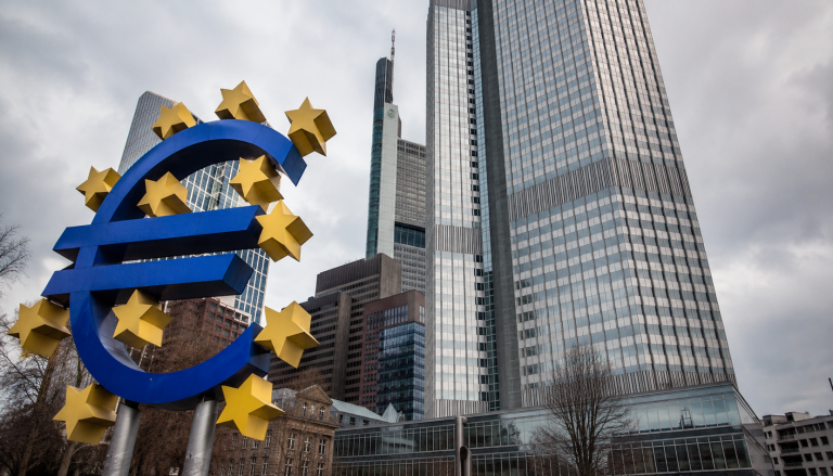 Euro zone current account surplus shrinks sharply in March