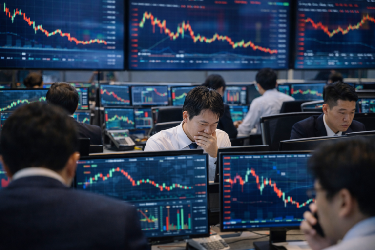 KOSPI leads Asia lower as 5% US yields and $106 oil hit expensive tech
