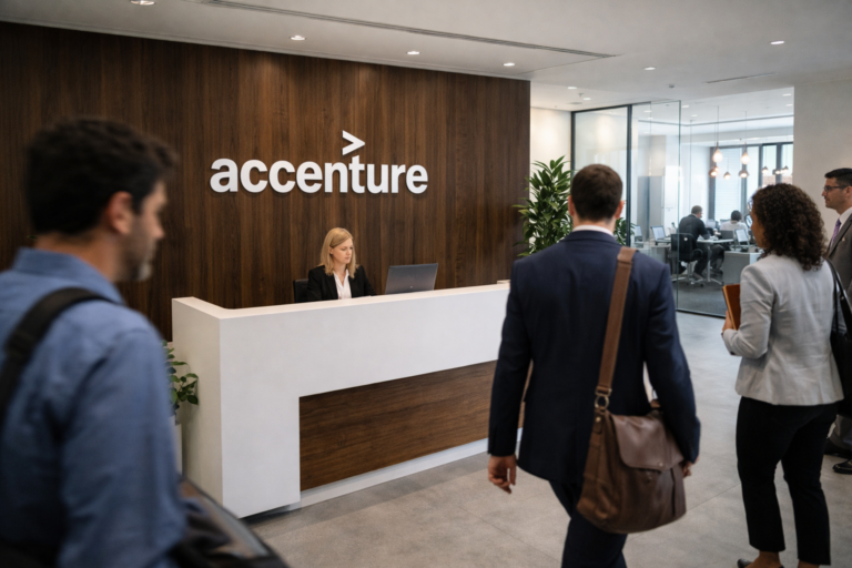 Accenture stock falls 4% today: here’s why